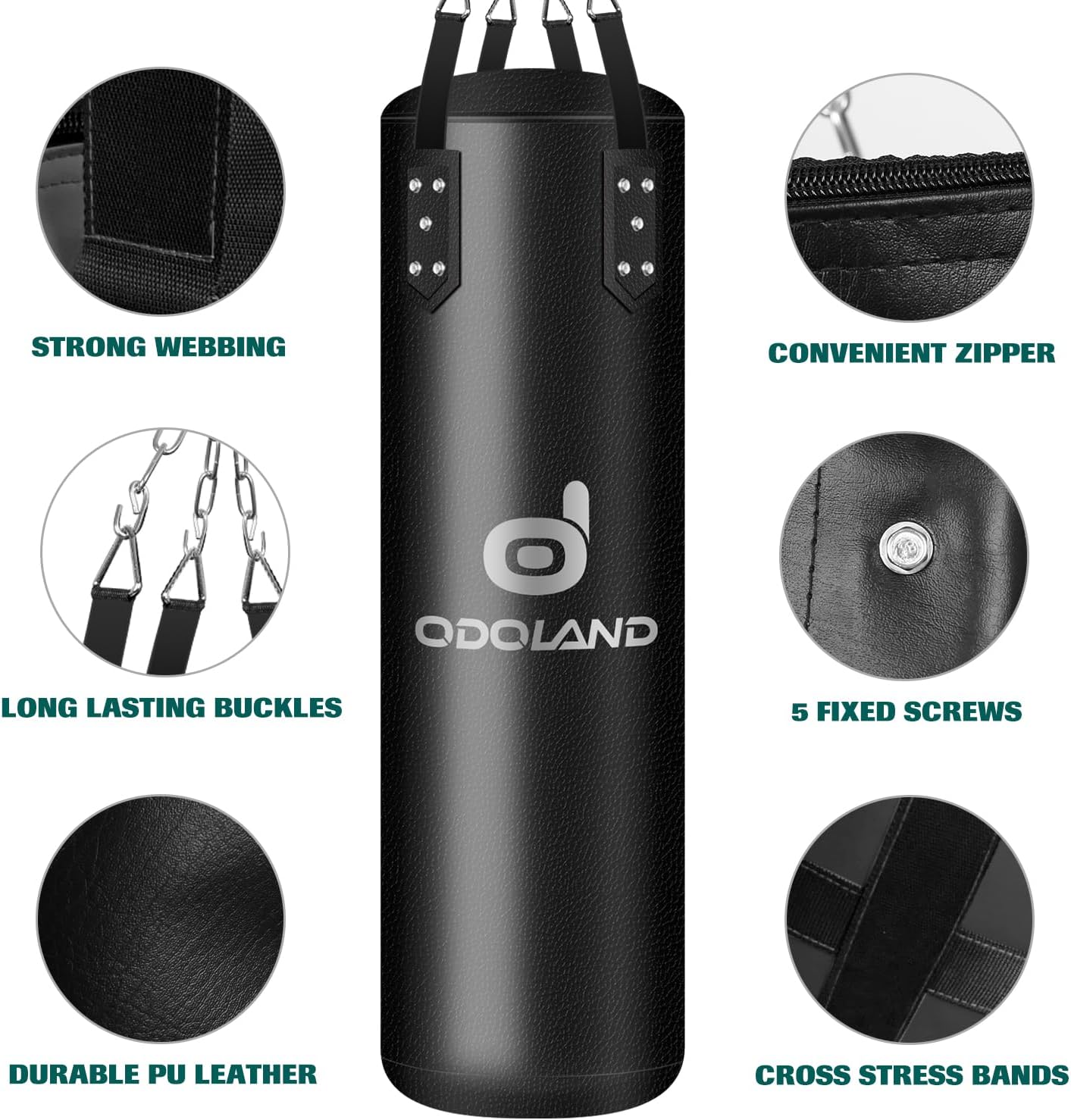 Odoland Adult Punching Bag Set