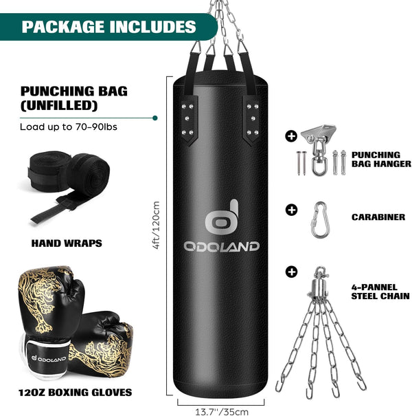 Odoland Adult Punching Bag Set